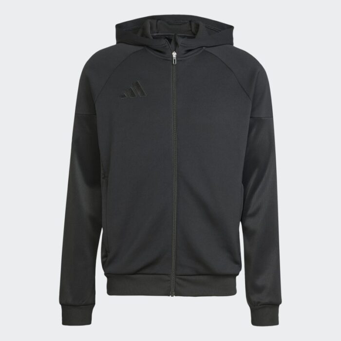⁦adidas Men's Tiro 25 Full-Zip Hoodie - Black⁩ - الصورة ⁦2⁩