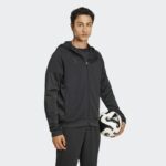 ⁦adidas Men's Tiro 25 Full-Zip Hoodie - Black⁩ - الصورة ⁦5⁩