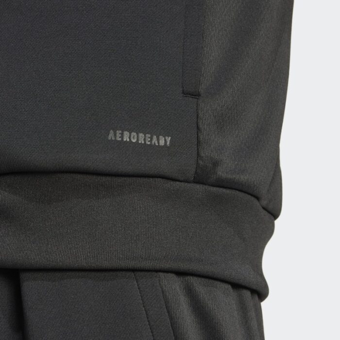 ⁦adidas Men's Tiro 25 Full-Zip Hoodie - Black⁩ - الصورة ⁦7⁩