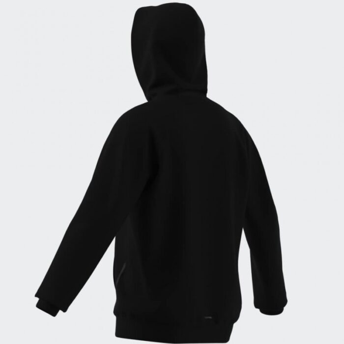 ⁦adidas Men's Designed for Training Hoodie - Black⁩ - الصورة ⁦13⁩
