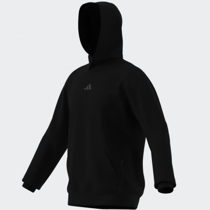 ⁦adidas Men's Designed for Training Hoodie - Black⁩ - الصورة ⁦15⁩