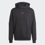 ⁦adidas Men's Designed for Training Hoodie - Black⁩ - الصورة ⁦16⁩