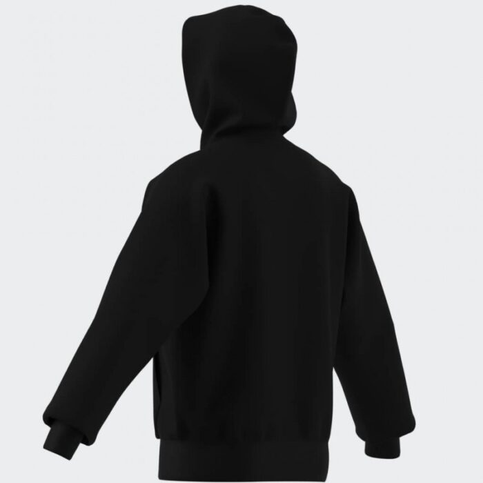 ⁦adidas Men's Essentials Feelcozy Fleece Hoodie - Black⁩ - الصورة ⁦13⁩