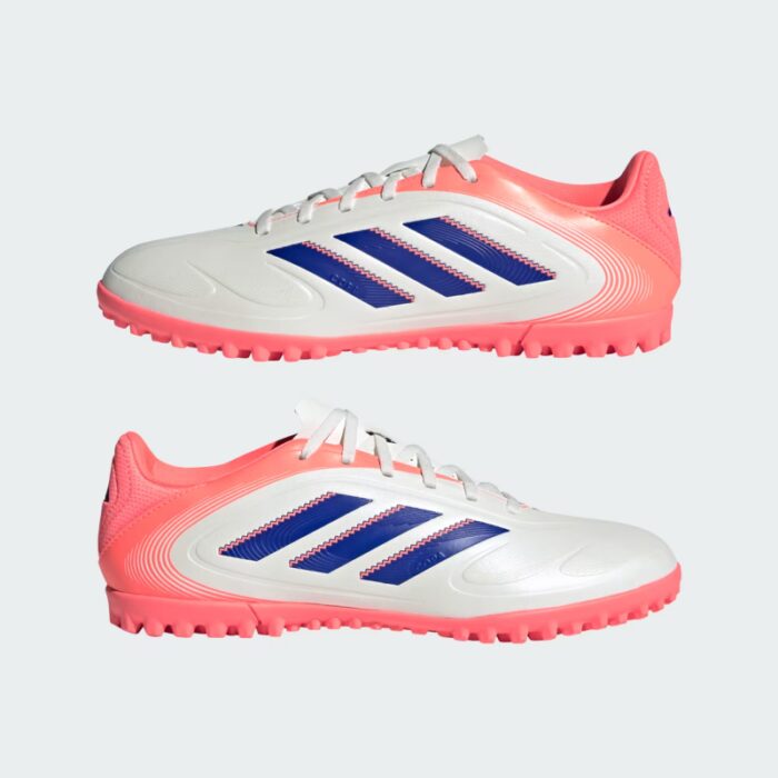⁦adidas Mens' Copa Pure 3 Club Turf Boots - White⁩ - الصورة ⁦7⁩