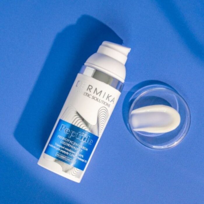 ⁦DERMIKA ESTHETIC SOLUTIONS Peptide Prebiotic Cream firming per day and night كريم شد الوجه بالبريبايوتيك من ديرميكا إيستيتيك سوليوشنز 50 مل⁩ - الصورة ⁦2⁩