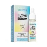 SORAYA I LOVE SERUM Regenerating Serum With 2.7% Skinbiotic Complex سيروم تجديد البشرة بتركيز 2.7% من مركب سكينبيوتيك من سورايا 30 مل