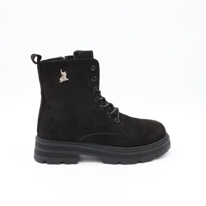 ⁦بسطار شامواه للنساء لون أسود⁩ - الصورة ⁦4⁩