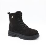 ⁦بسطار شامواه للنساء لون أسود⁩ - الصورة ⁦5⁩