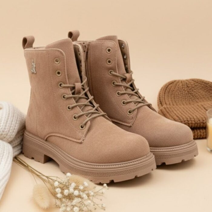 ⁦بسطار شامواه للنساء لون بيج⁩ - الصورة ⁦7⁩