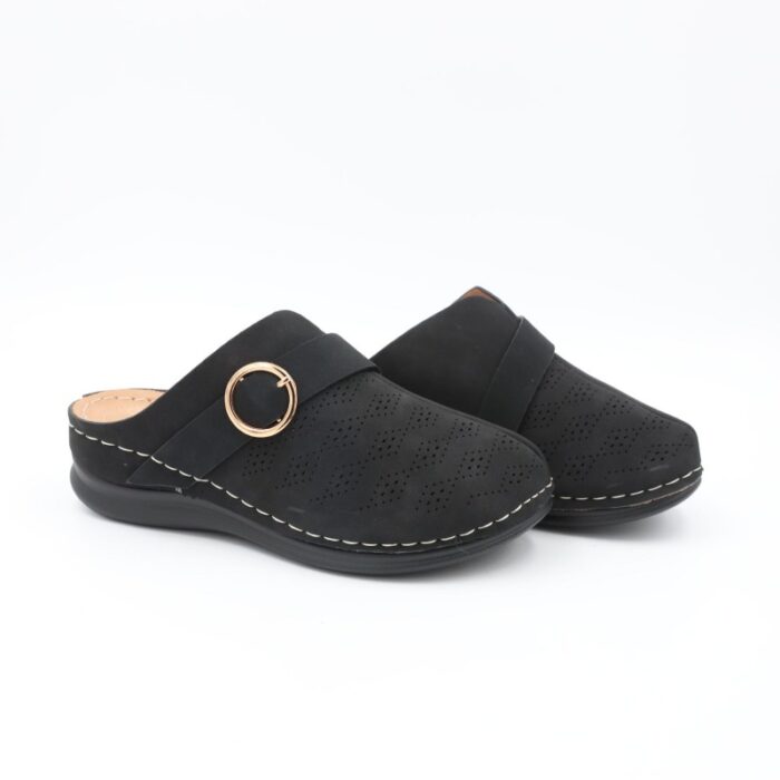 ⁦حذاء شتوي للنساء لون أسود⁩ - الصورة ⁦6⁩