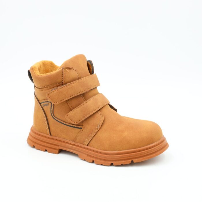 ⁦حذاء شتوي للأطفال لون عسلي⁩ - الصورة ⁦4⁩