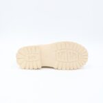 ⁦بسطار جلد للأطفال لون بيج⁩ - الصورة ⁦2⁩