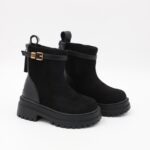 بسطار للأطفال لون أسود