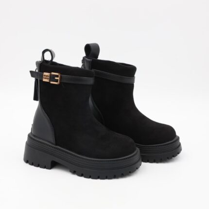 بسطار للأطفال لون أسود