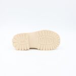 ⁦بسطار جلد للأطفال لون بيج⁩ - الصورة ⁦2⁩