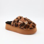 ⁦شبشب شتوي للنساء لون عسلي⁩ - الصورة ⁦6⁩