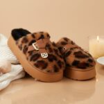 ⁦شبشب شتوي للنساء لون عسلي⁩ - الصورة ⁦7⁩