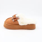 ⁦شبشب شتوي للنساء لون عسلي⁩ - الصورة ⁦5⁩