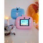 ⁦كاميرا إلكترونية مع طباعة فورية لون زهري⁩ - الصورة ⁦6⁩