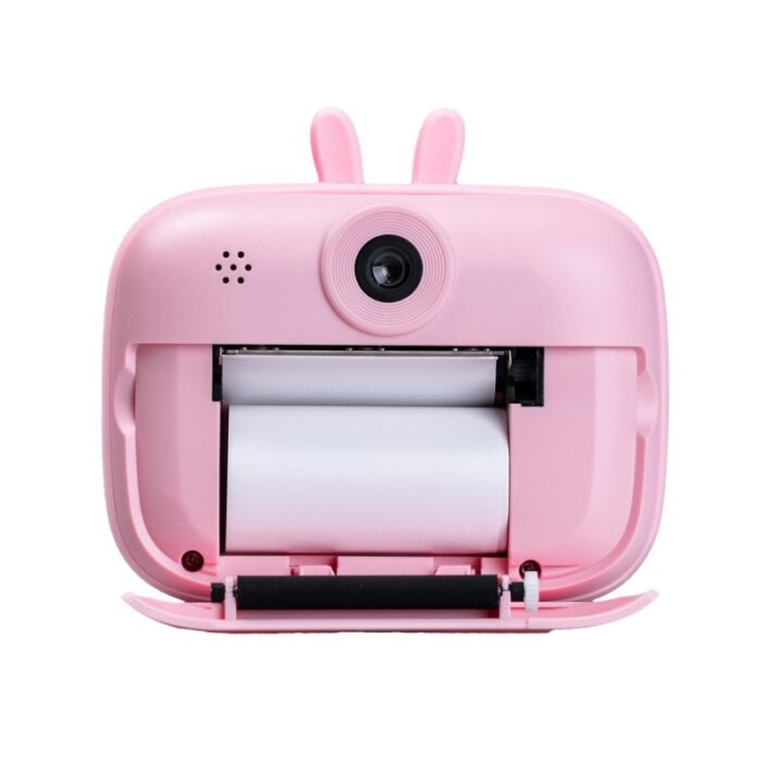 ⁦كاميرا إلكترونية مع طباعة فورية لون زهري⁩ - الصورة ⁦7⁩