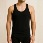 ⁦شباح رجالي لون أسود قطن من جقليص صناعة سوريا⁩ - الصورة ⁦2⁩