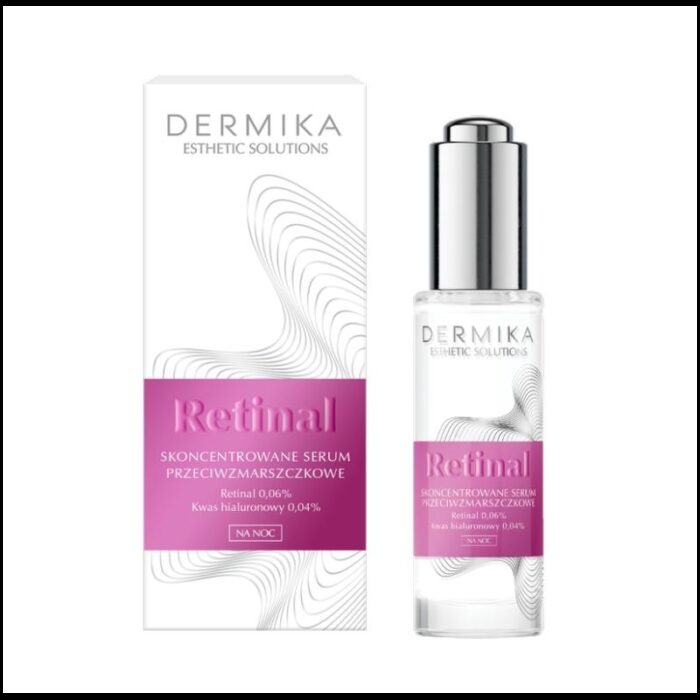 ⁦ريتينول من ديرمايكا الليلي مضاد للتجاعيد 30 مل - DERMIKA ESTHETIC SOLUTIONS RETINAL Anti -wrinkle Serum 30ml⁩ - الصورة ⁦2⁩