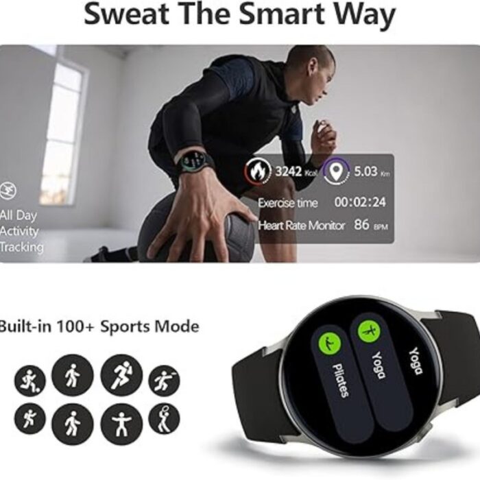 ⁦ساعة SENSE6 الذكية – ضد الماء⁩ - الصورة ⁦2⁩