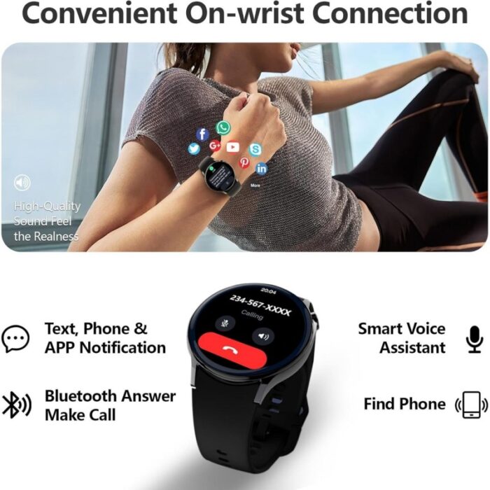 ⁦ساعة SENSE6 الذكية – ضد الماء⁩ - الصورة ⁦5⁩