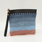 ⁦جزدان كروشية لون مونس - نكشة فن⁩ - الصورة ⁦3⁩