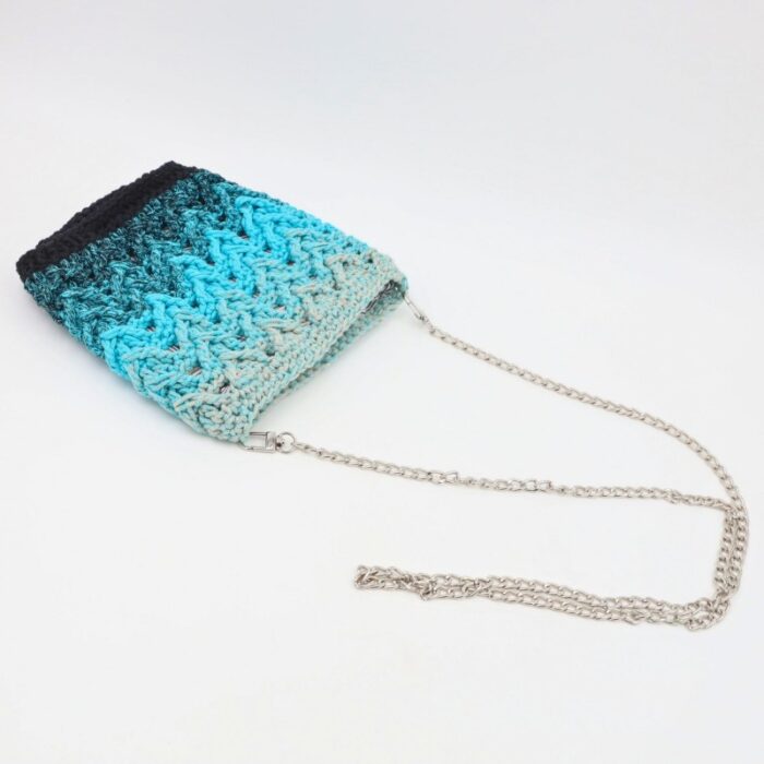 ⁦شنطة جوال عريضة لون مونس - نكشة فن⁩ - الصورة ⁦4⁩