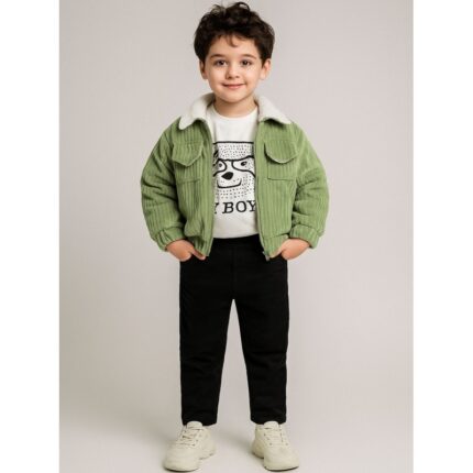 طقم 3 قطع بنطلون + جاكيت + بلوزة