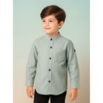 قميص ولادي لون اخضر