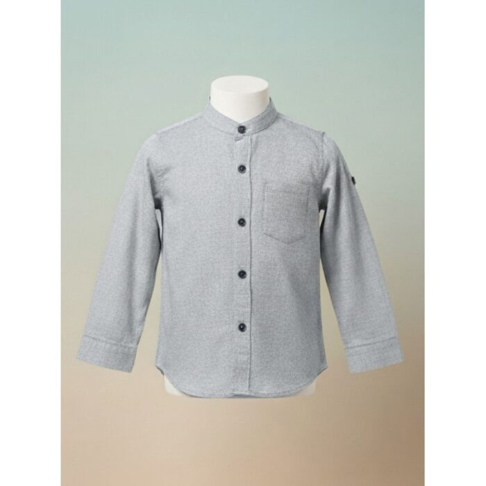 ⁦قميص ولادي لون سكني⁩ - الصورة ⁦2⁩