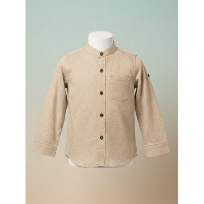 ⁦قميص ولادي لون بيج⁩ - الصورة ⁦2⁩