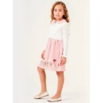 طقم بناتي قطعتين تنورة و بلوزة