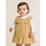 ⁦فستان بناتي لون رمادي⁩ - الصورة ⁦2⁩