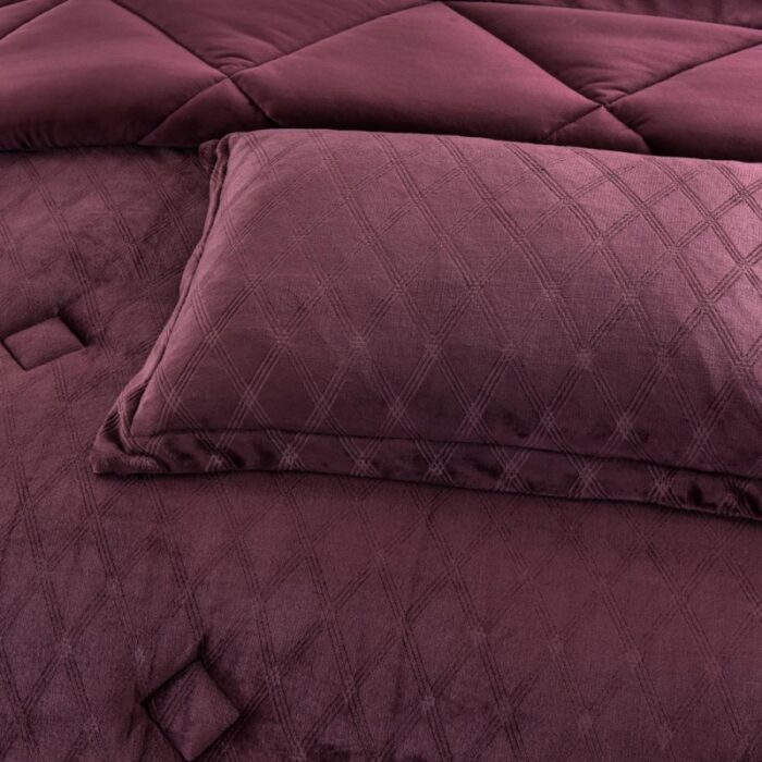 ⁦[14140262] طقم غطاء تخت 4 قطع WEATHER MASTER ROSEMARY TWIN 160X220 CM⁩ - الصورة ⁦4⁩