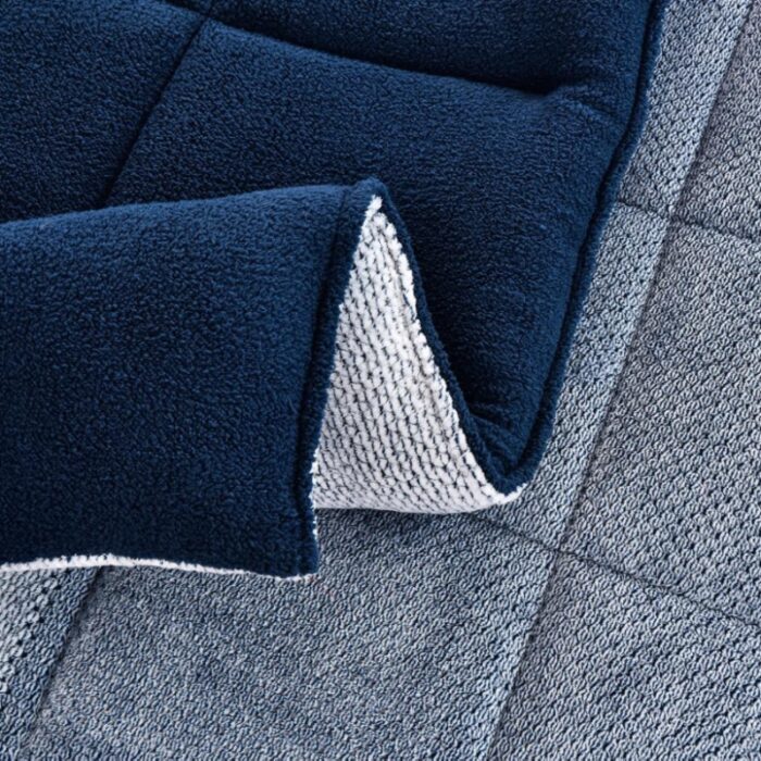 ⁦[14140324] طقم غطاء تخت 6 قطع WEATHER ARENA NAVY KING 260X230 CM⁩ - الصورة ⁦2⁩