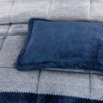 ⁦[14140324] طقم غطاء تخت 6 قطع WEATHER ARENA NAVY KING 260X230 CM⁩ - الصورة ⁦3⁩