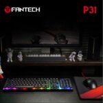 ⁦مجموعة ملحقات الكمبيوتر FANTECH HERO P31 السلكية للالعاب 3 في 1 (كيبورد + ماوس + باد ماوس)⁩ - الصورة ⁦2⁩