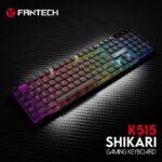 ⁦كيبورد FANTECH SHIKARI S K515S سلكي للألعاب (104 كبسة) وإضاءة RGB⁩ - الصورة ⁦2⁩