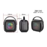 ⁦سبيكر كاريوكي صغير ومحمول يعمل بالبلوتوث حجم 3 بوصة وقوة 800 ميلي أمبير⁩ - الصورة ⁦5⁩