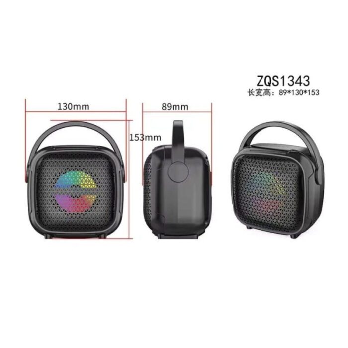 ⁦سبيكر كاريوكي صغير ومحمول يعمل بالبلوتوث حجم 3 بوصة وقوة 800 ميلي أمبير⁩ - الصورة ⁦5⁩