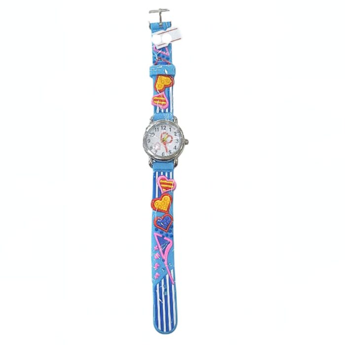 ⁦ساعة أطفال لطيفة لون أزرق⁩ - الصورة ⁦2⁩
