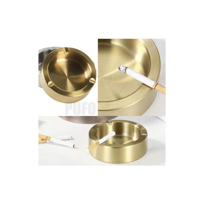 ⁦مكتة ستانلس ذهبي⁩ - الصورة ⁦3⁩