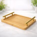 ⁦طقم صواني 3 قطع يد ذهبية⁩ - الصورة ⁦5⁩