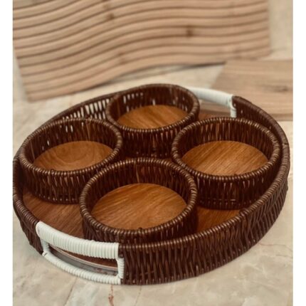 طقم صواني قش عدد 5