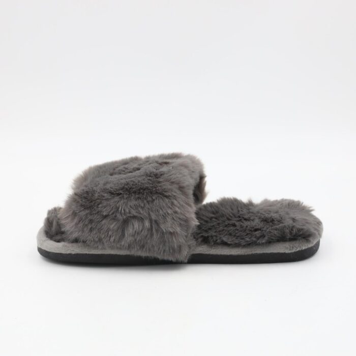 ⁦شبشب ستاتي لون رمادي⁩ - الصورة ⁦5⁩