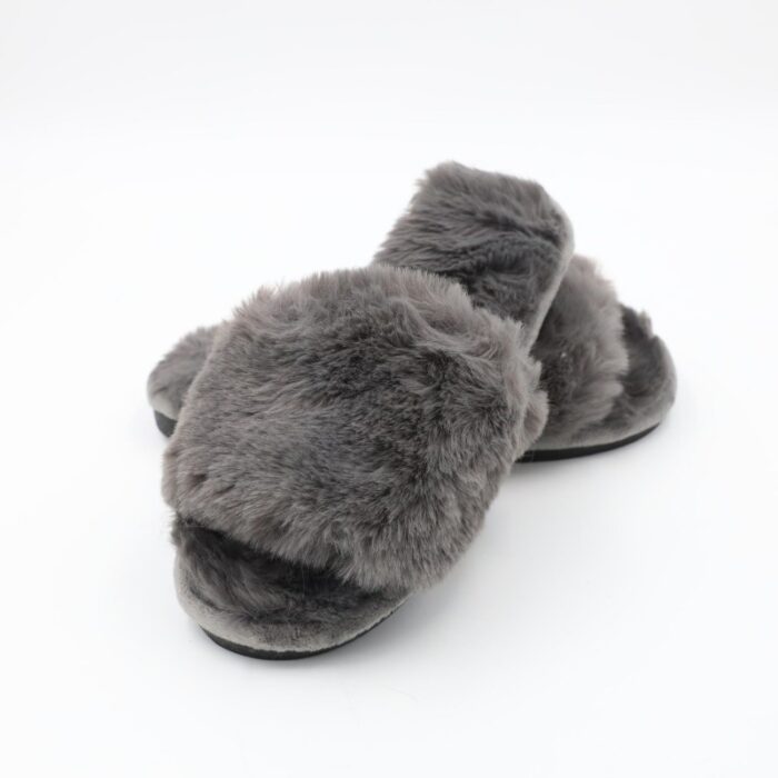 ⁦شبشب ستاتي لون رمادي⁩ - الصورة ⁦7⁩