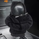 غطاء جير السيارة على شكل ملابس